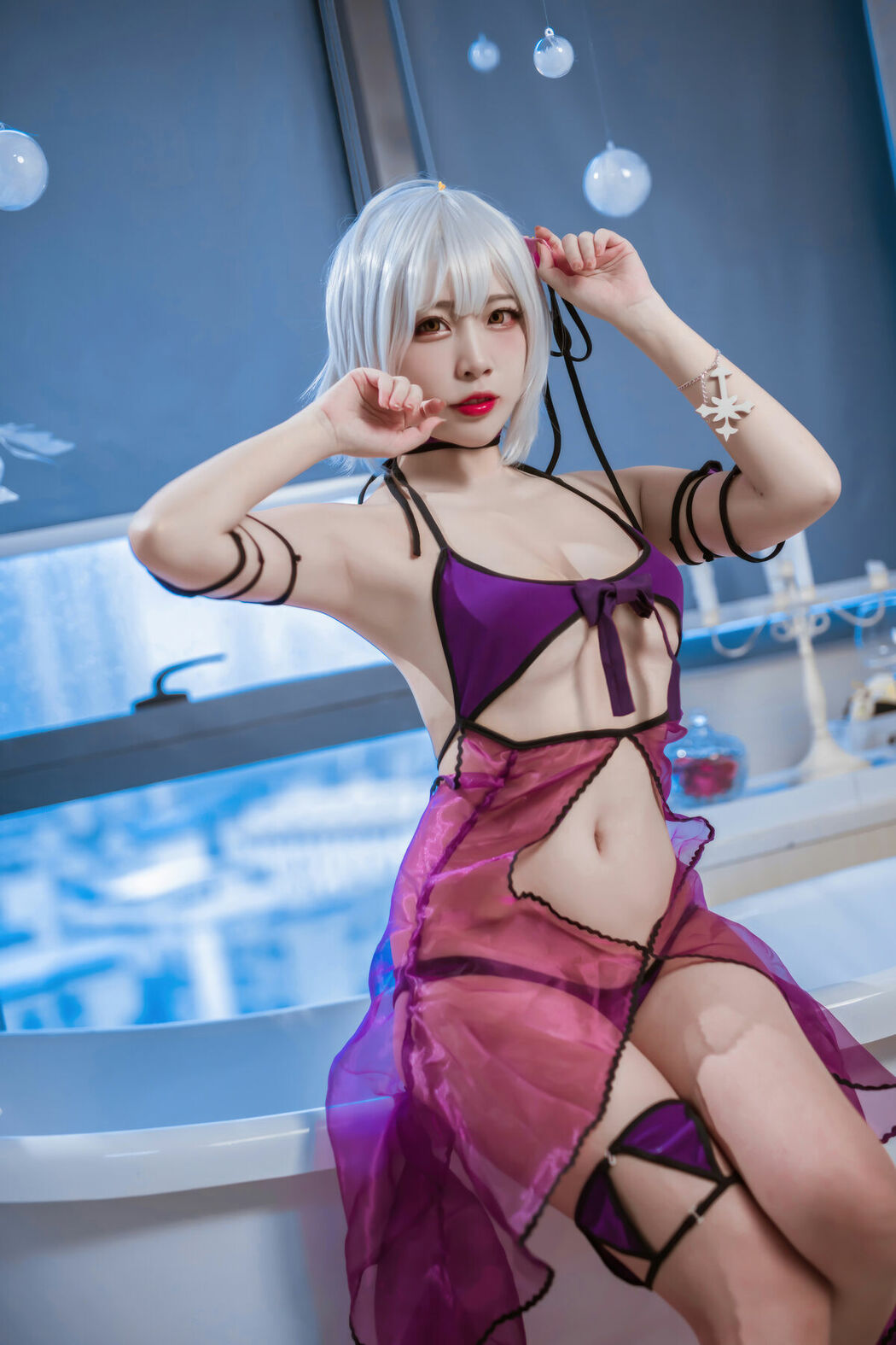 Coser@二佐Nisa – FATE-黑贞水着 (41P)