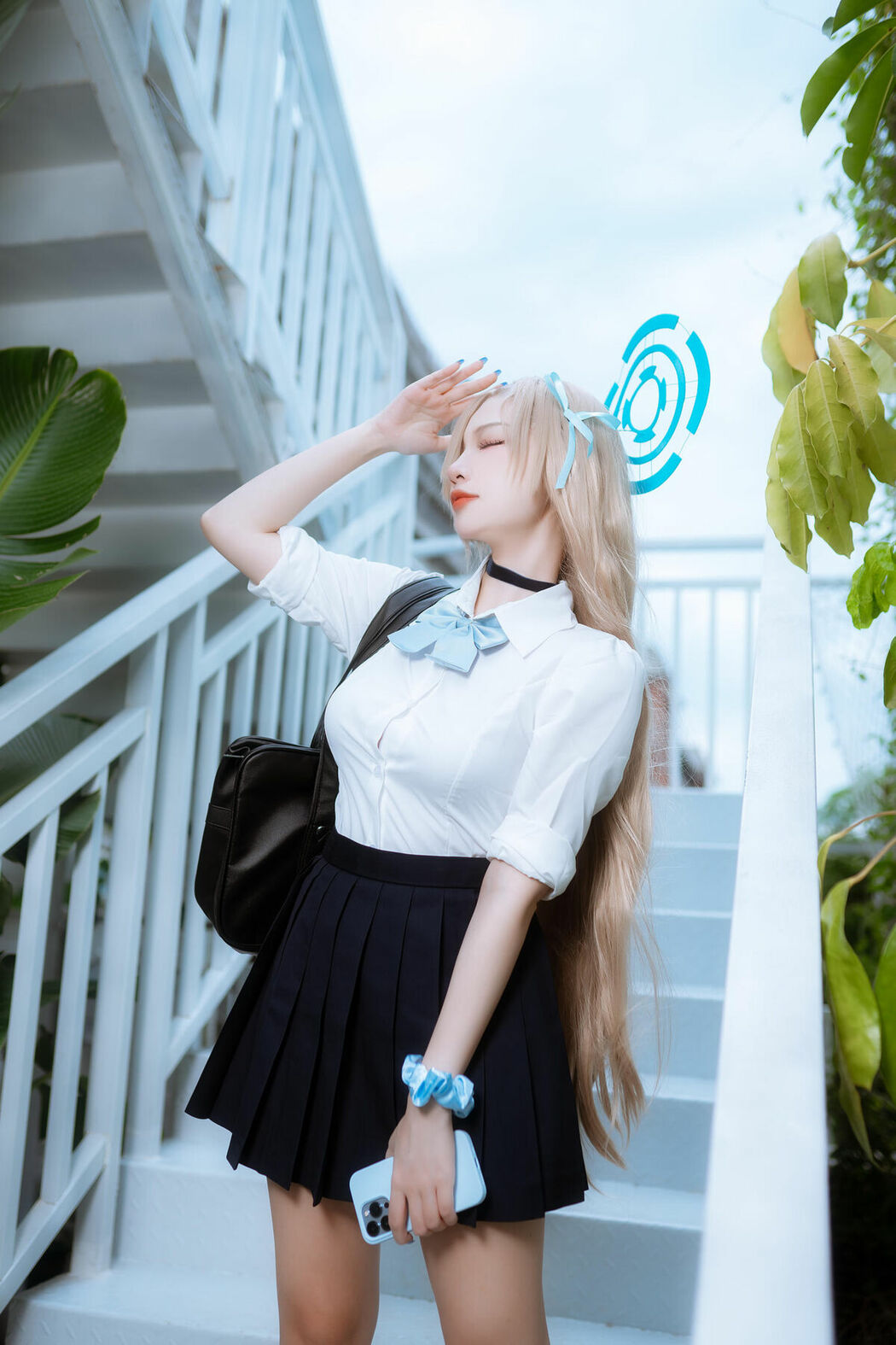 Coser@二佐Nisa – 蔚蓝档案 一之濑明日奈 学生制服 (24P)