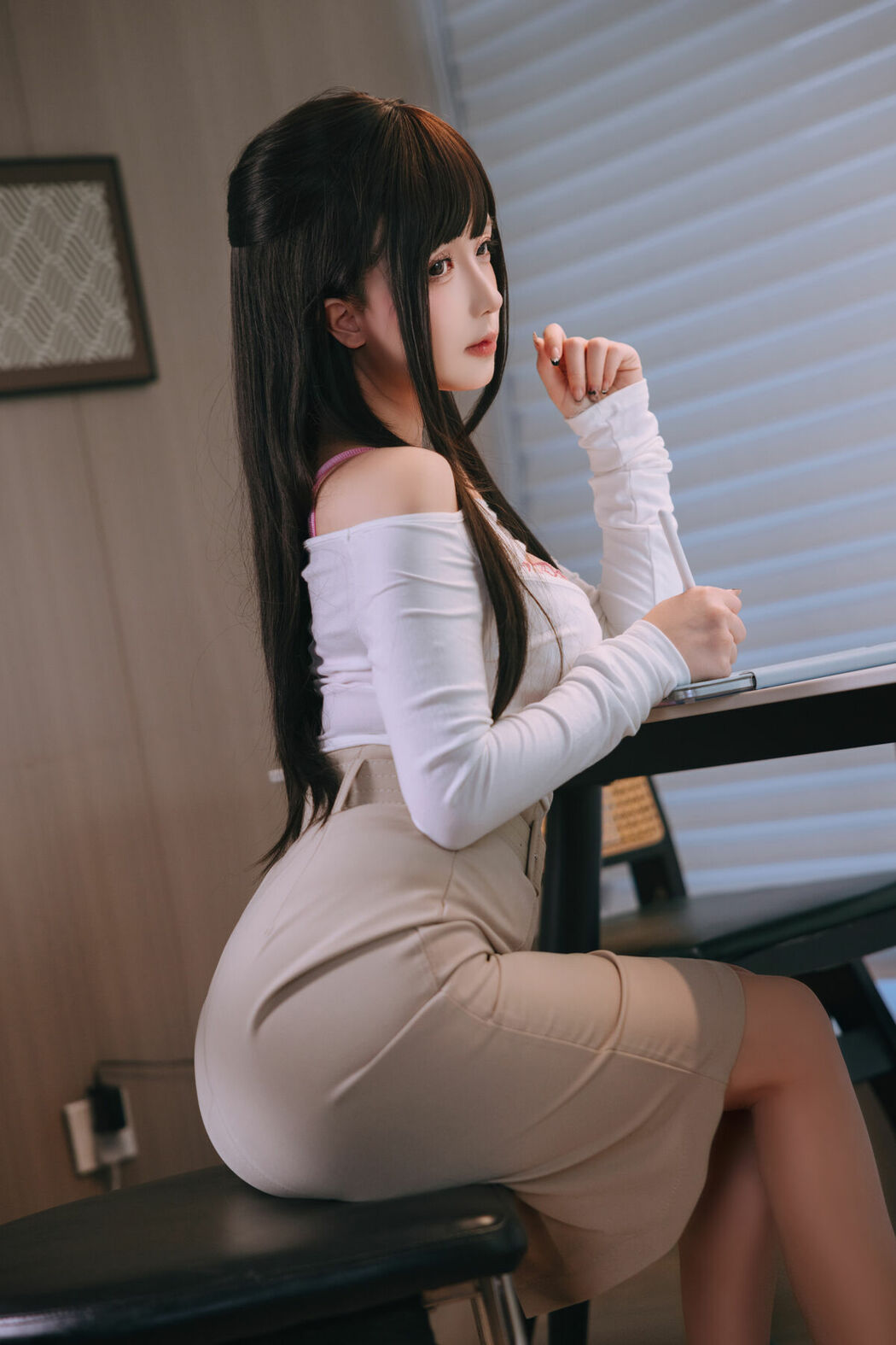 Coser@日奈娇 – 上门家教 Part02 (59P)