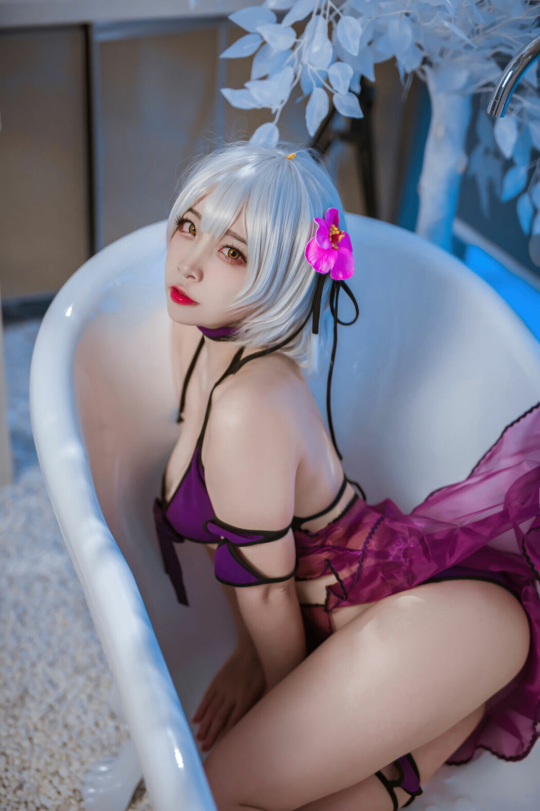 Coser@二佐Nisa – FATE-黑贞水着 (41P)