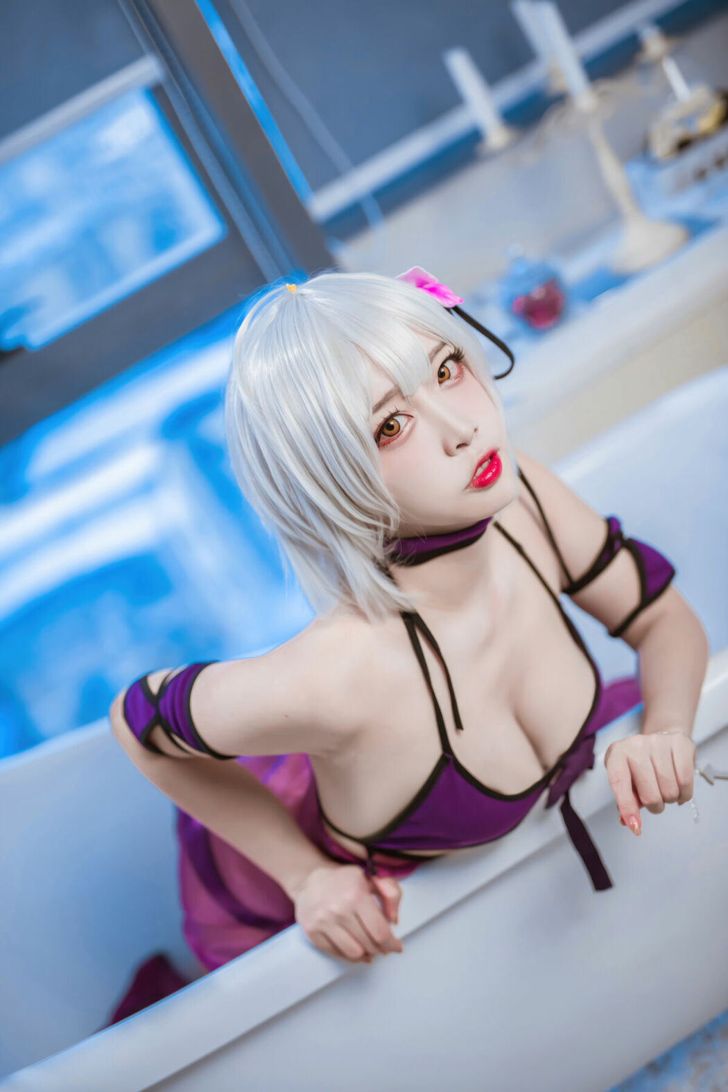 Coser@二佐Nisa – FATE-黑贞水着 (41P)