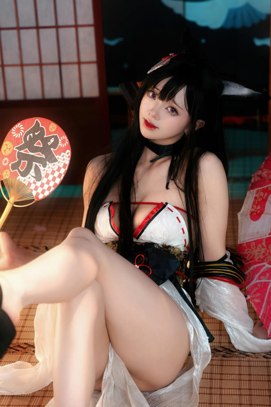 Coser@前野太太 – 碧蓝航线 天城泳装 (27P)