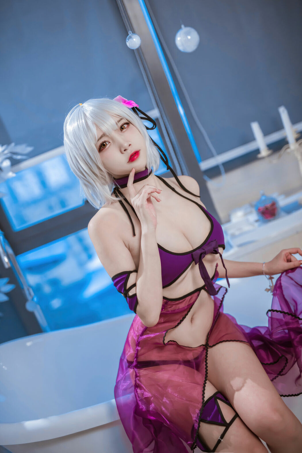 Coser@二佐Nisa – FATE-黑贞水着 (41P)