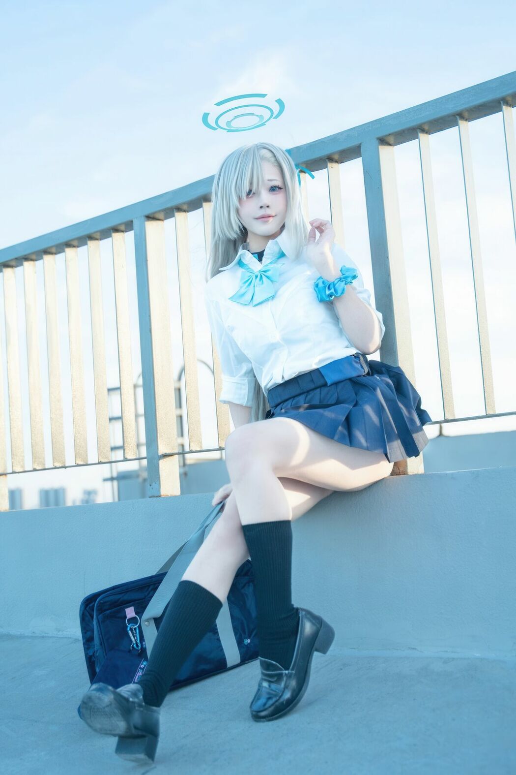 Coser@清水凪 – 濑明日奈 JK (51P)