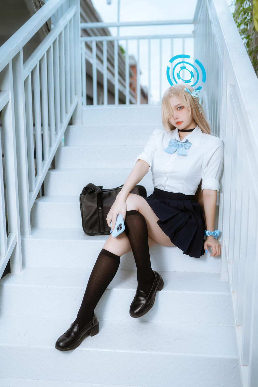 Coser@二佐Nisa – 蔚蓝档案 一之濑明日奈 学生制服 (24P)