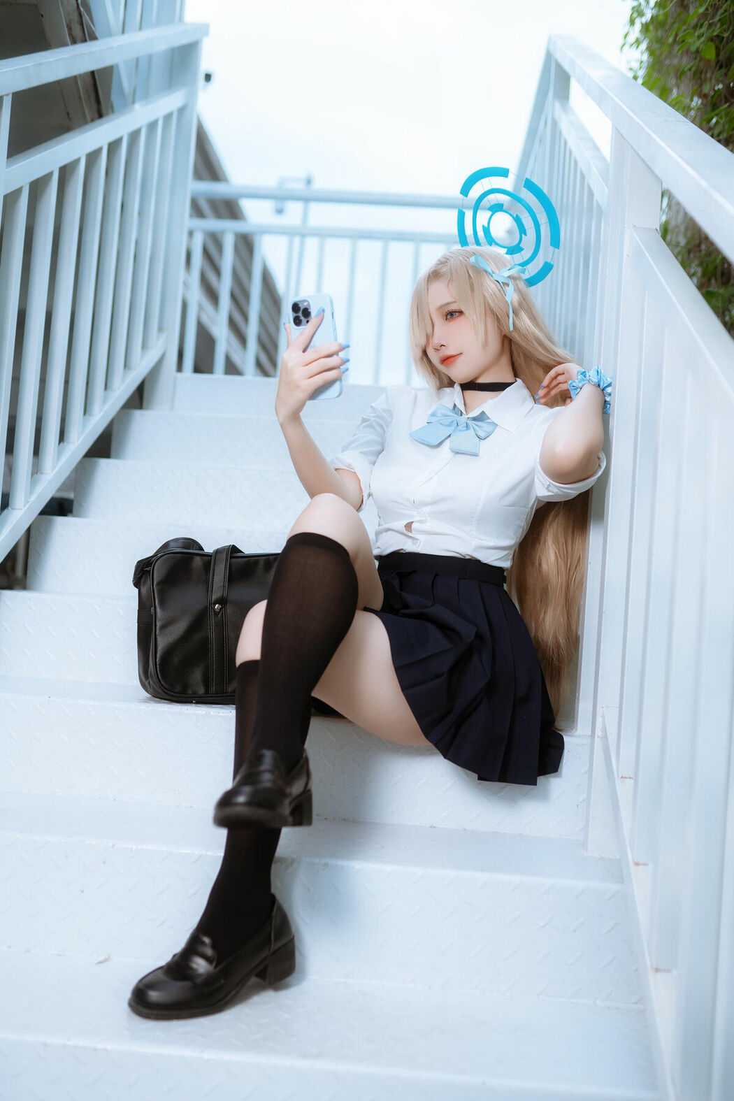 Coser@二佐Nisa – 蔚蓝档案 一之濑明日奈 学生制服 (24P)