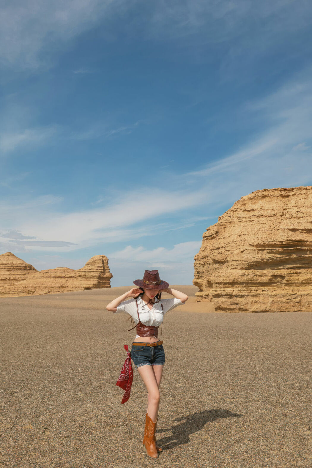 Coser@年年Nnian – 女牛仔 (62P)