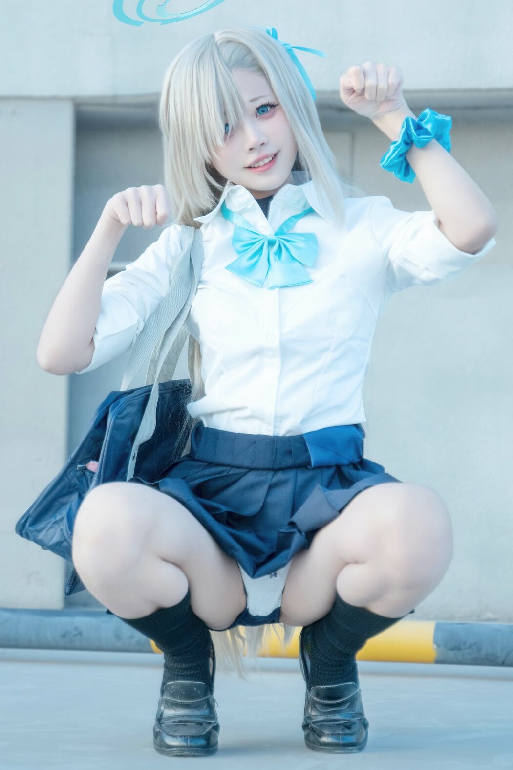 Coser@清水凪 – 濑明日奈 JK (51P) Cover Photo