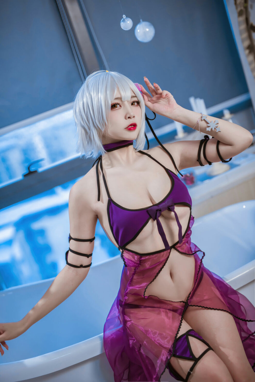 Coser@二佐Nisa – FATE-黑贞水着 (41P)