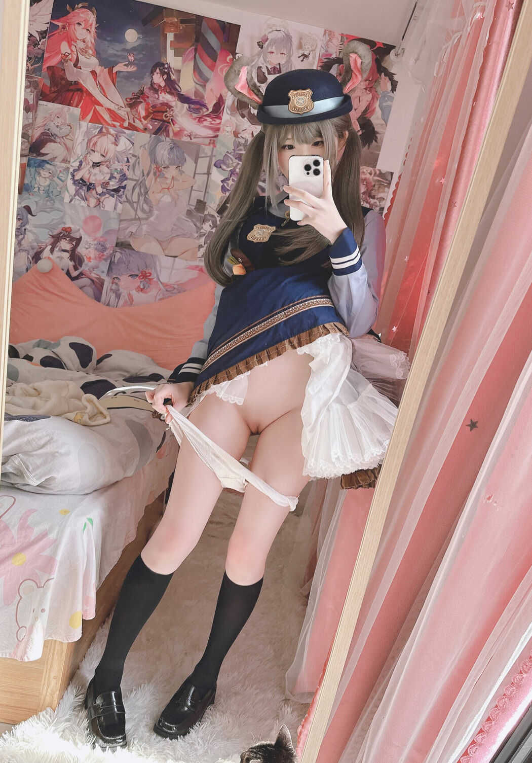 Coser@习呆呆 – ウサギ警官 (17P – 1V)