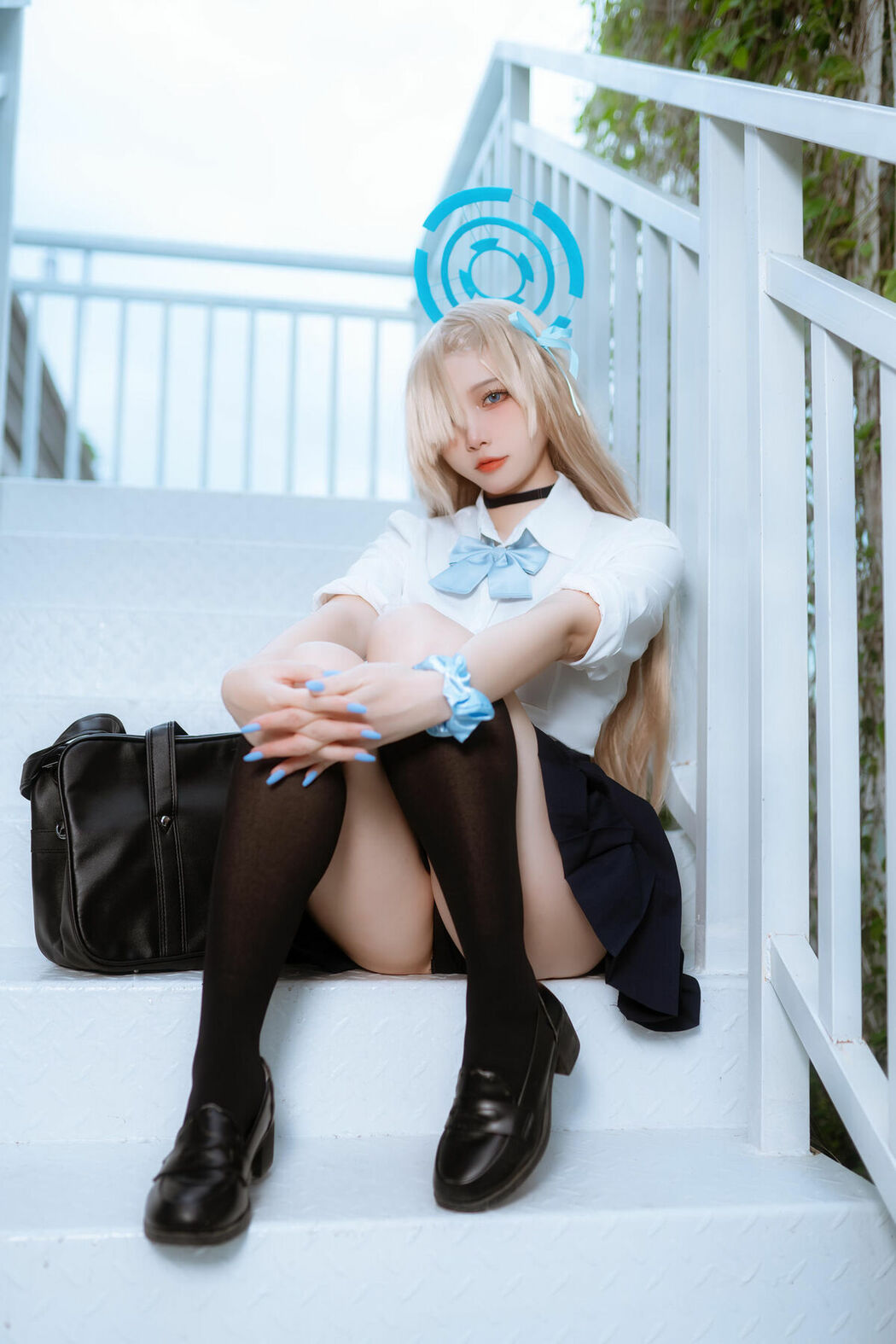 Coser@二佐Nisa – 蔚蓝档案 一之濑明日奈 学生制服 (24P)