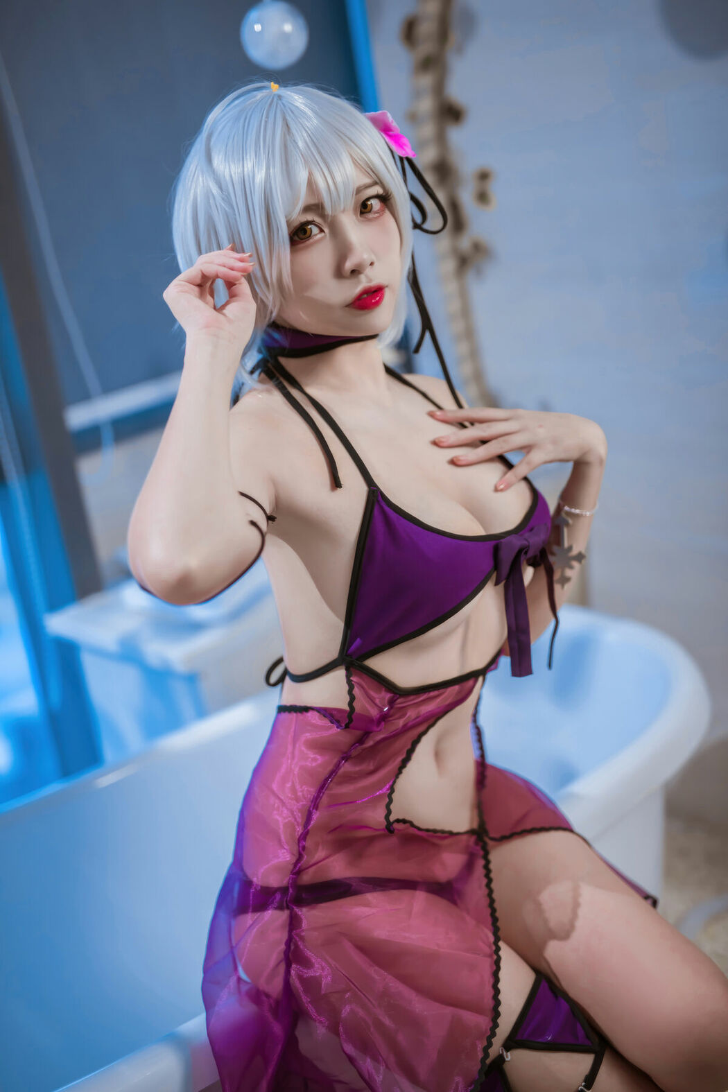 Coser@二佐Nisa – FATE-黑贞水着 (41P)