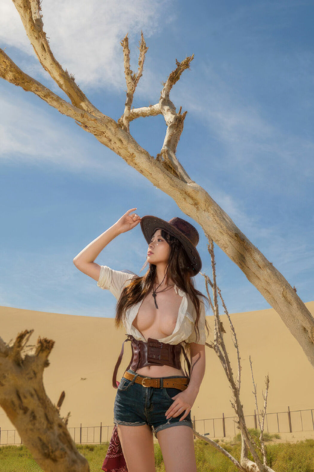 Coser@年年Nnian – 女牛仔 (62P)