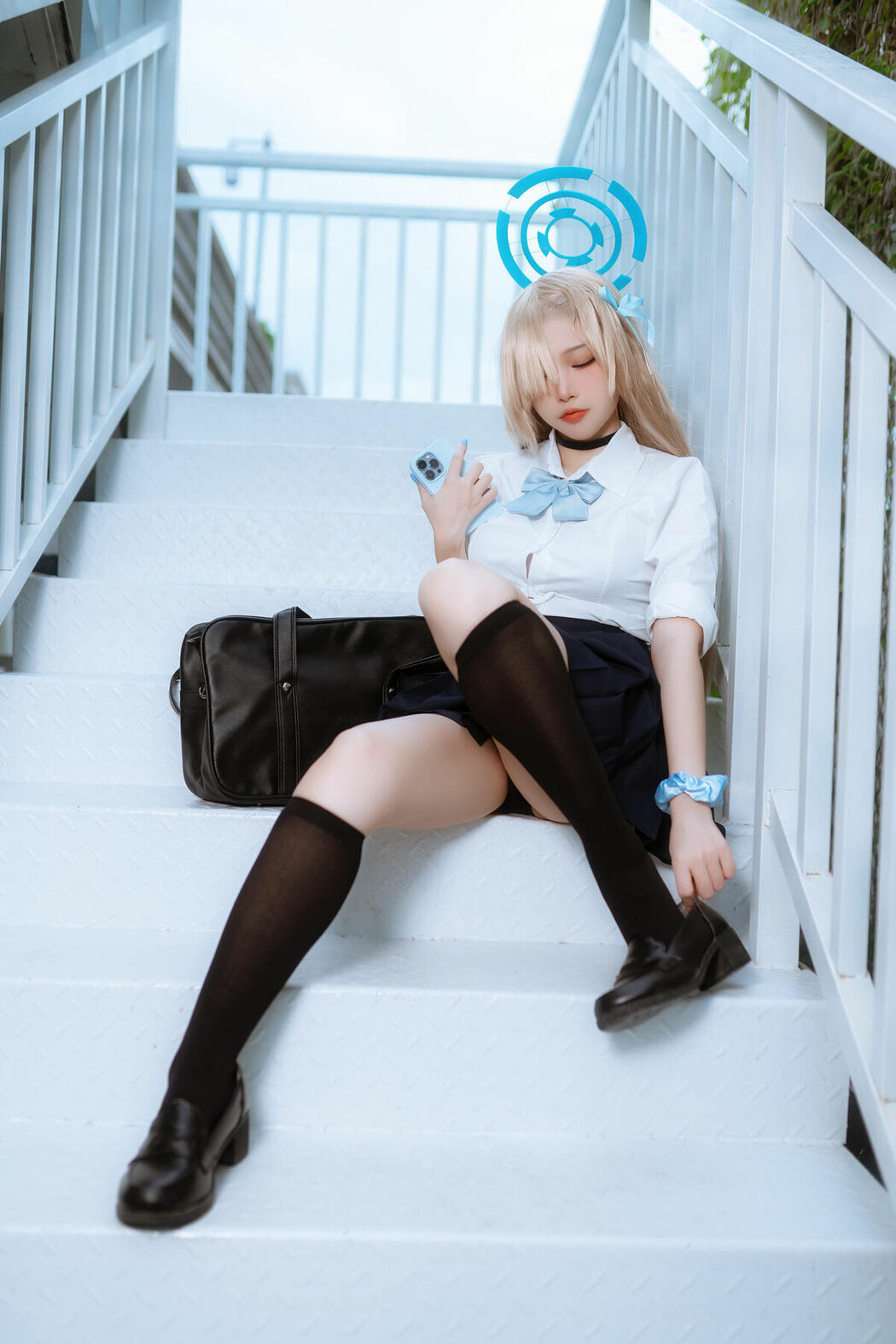 Coser@二佐Nisa – 蔚蓝档案 一之濑明日奈 学生制服 (24P)