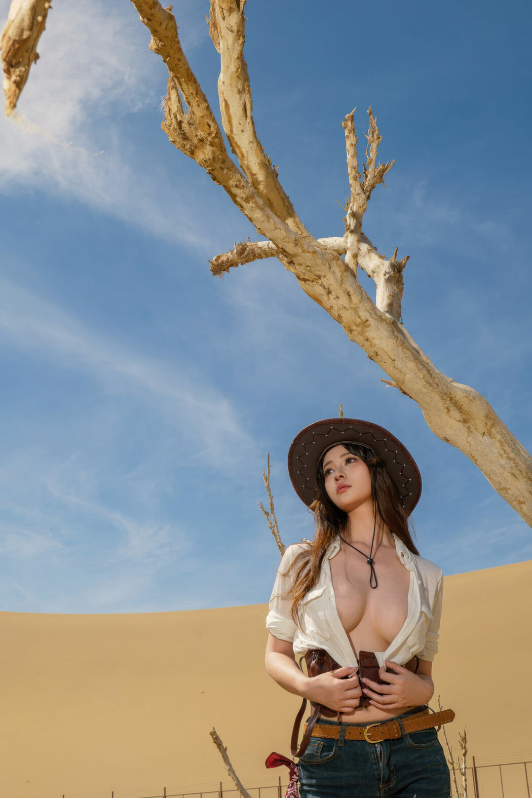 Coser@年年Nnian – 女牛仔 (62P)