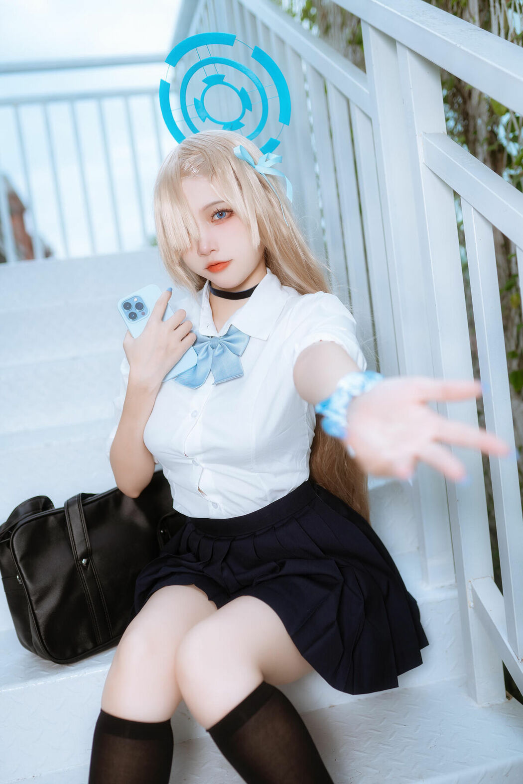 Coser@二佐Nisa – 蔚蓝档案 一之濑明日奈 学生制服 (24P)