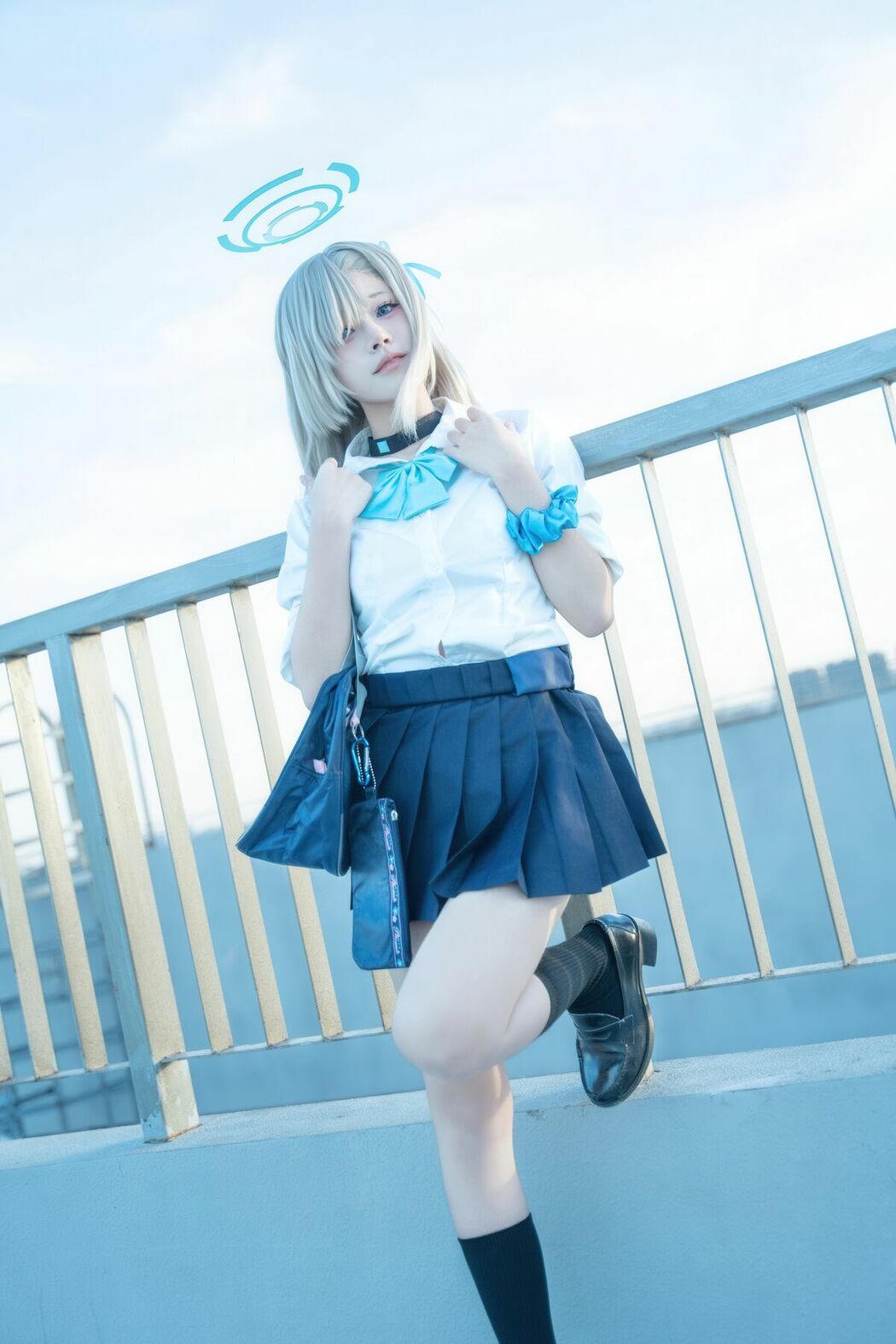 Coser@清水凪 – 濑明日奈 JK (51P)