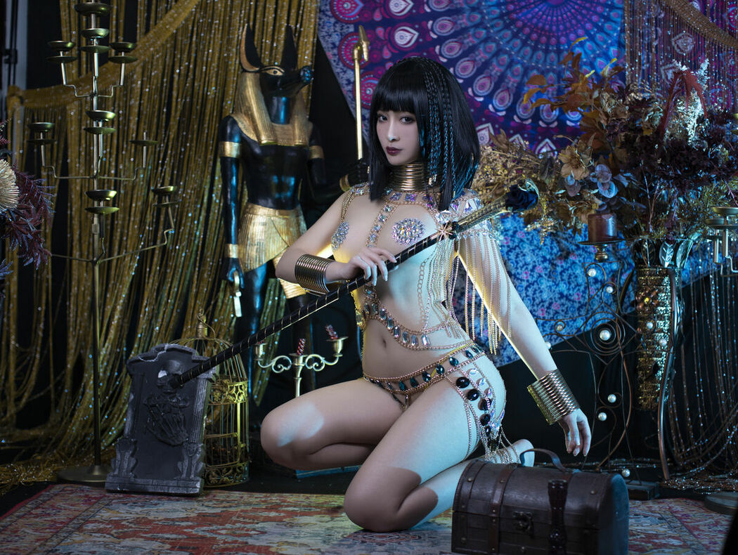 Coser@洛璃LoLiSAMA – 埃及艳后 (35P)