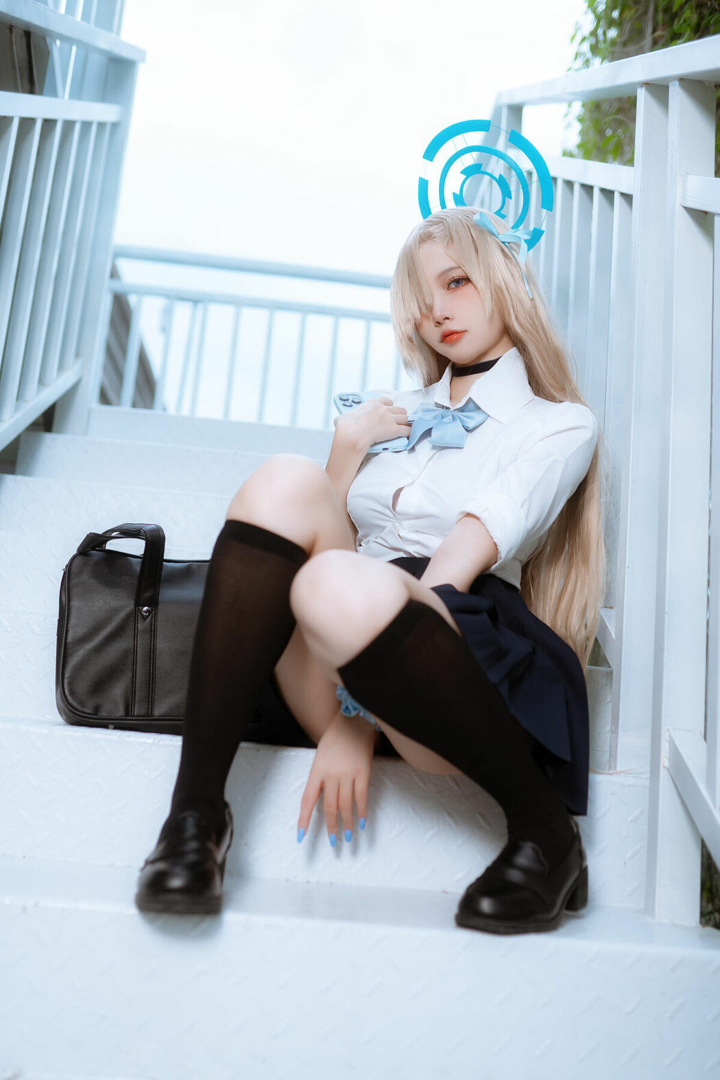 Coser@二佐Nisa – 蔚蓝档案 一之濑明日奈 学生制服 (24P)
