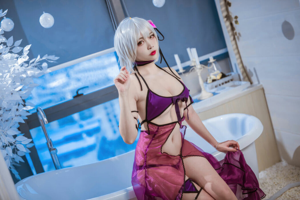 Coser@二佐Nisa – FATE-黑贞水着 (41P)