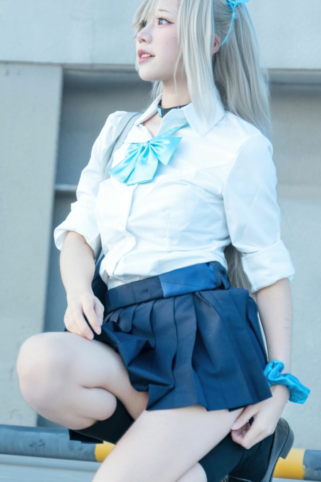 Coser@清水凪 – 濑明日奈 JK (51P)