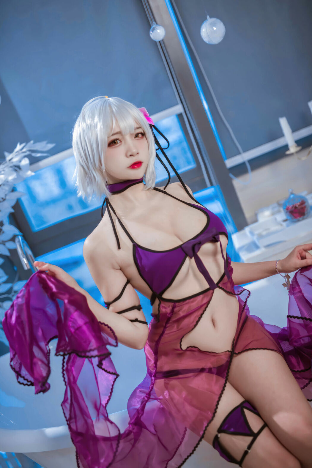 Coser@二佐Nisa – FATE-黑贞水着 (41P)