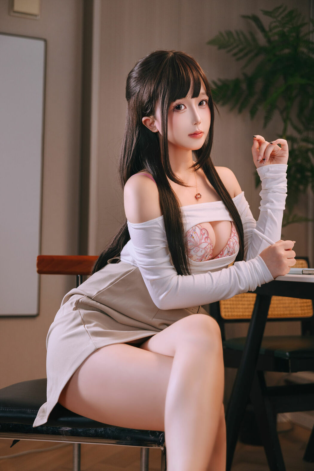 Coser@日奈娇 – 上门家教 Part02 (59P)