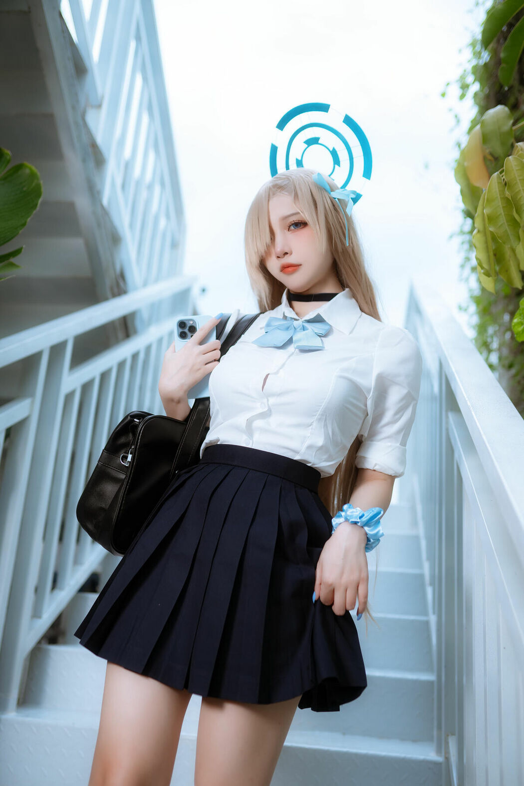 Coser@二佐Nisa – 蔚蓝档案 一之濑明日奈 学生制服 (24P)