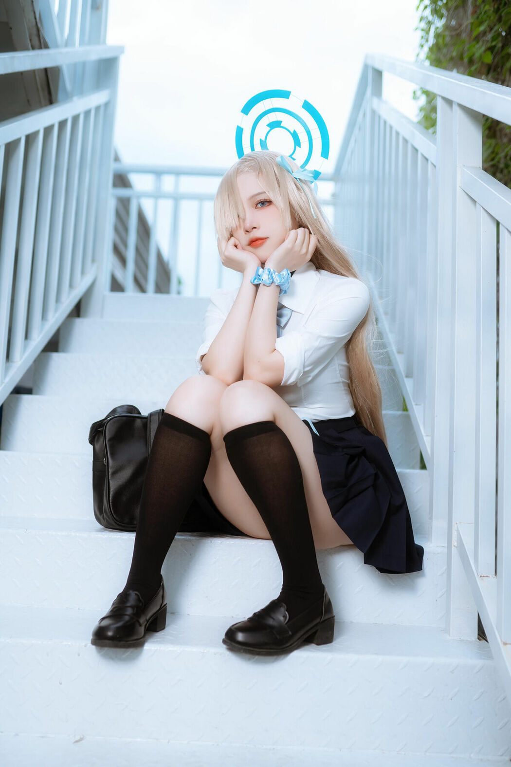 Coser@二佐Nisa – 蔚蓝档案 一之濑明日奈 学生制服 (24P)