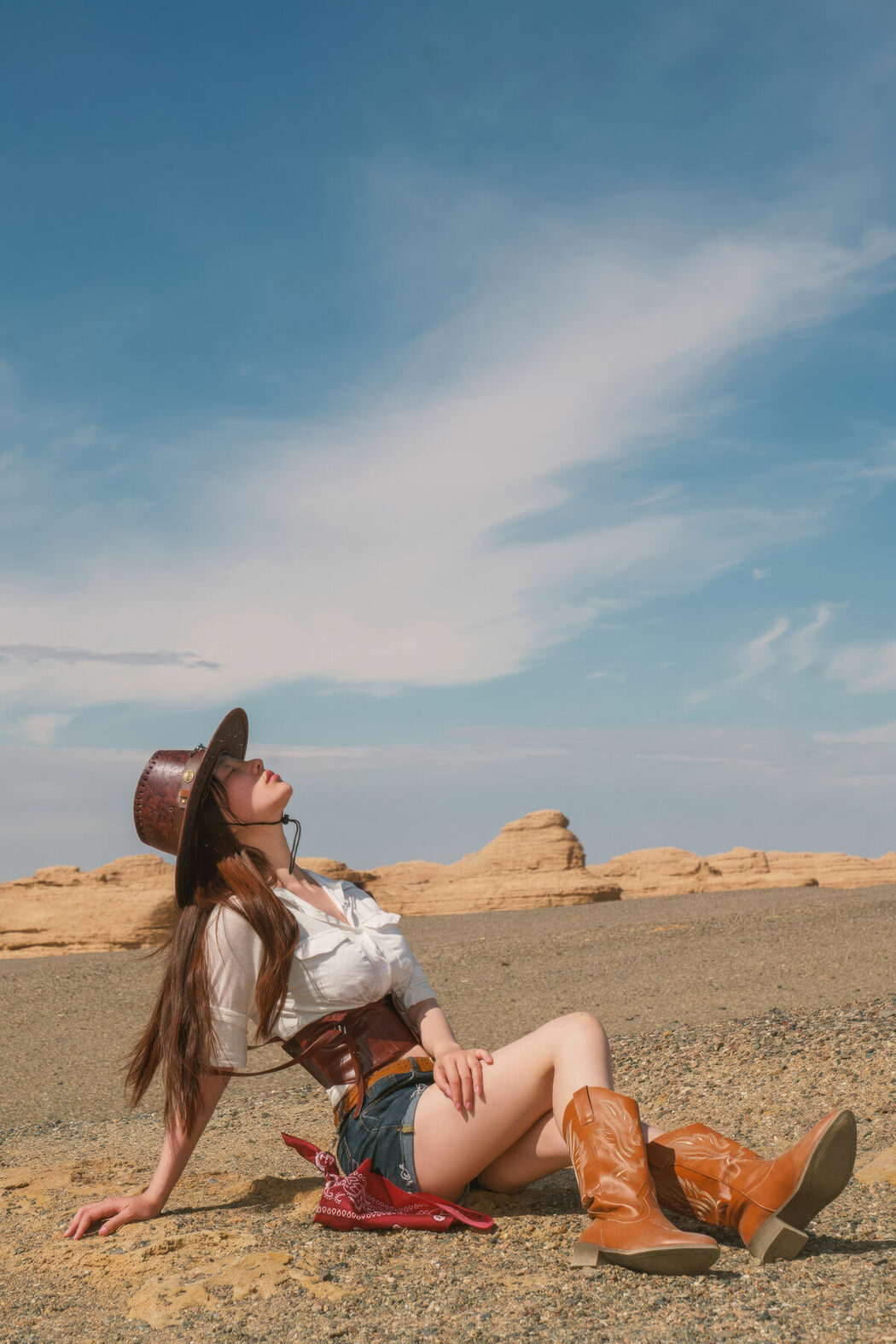 Coser@年年Nnian – 女牛仔 (62P)