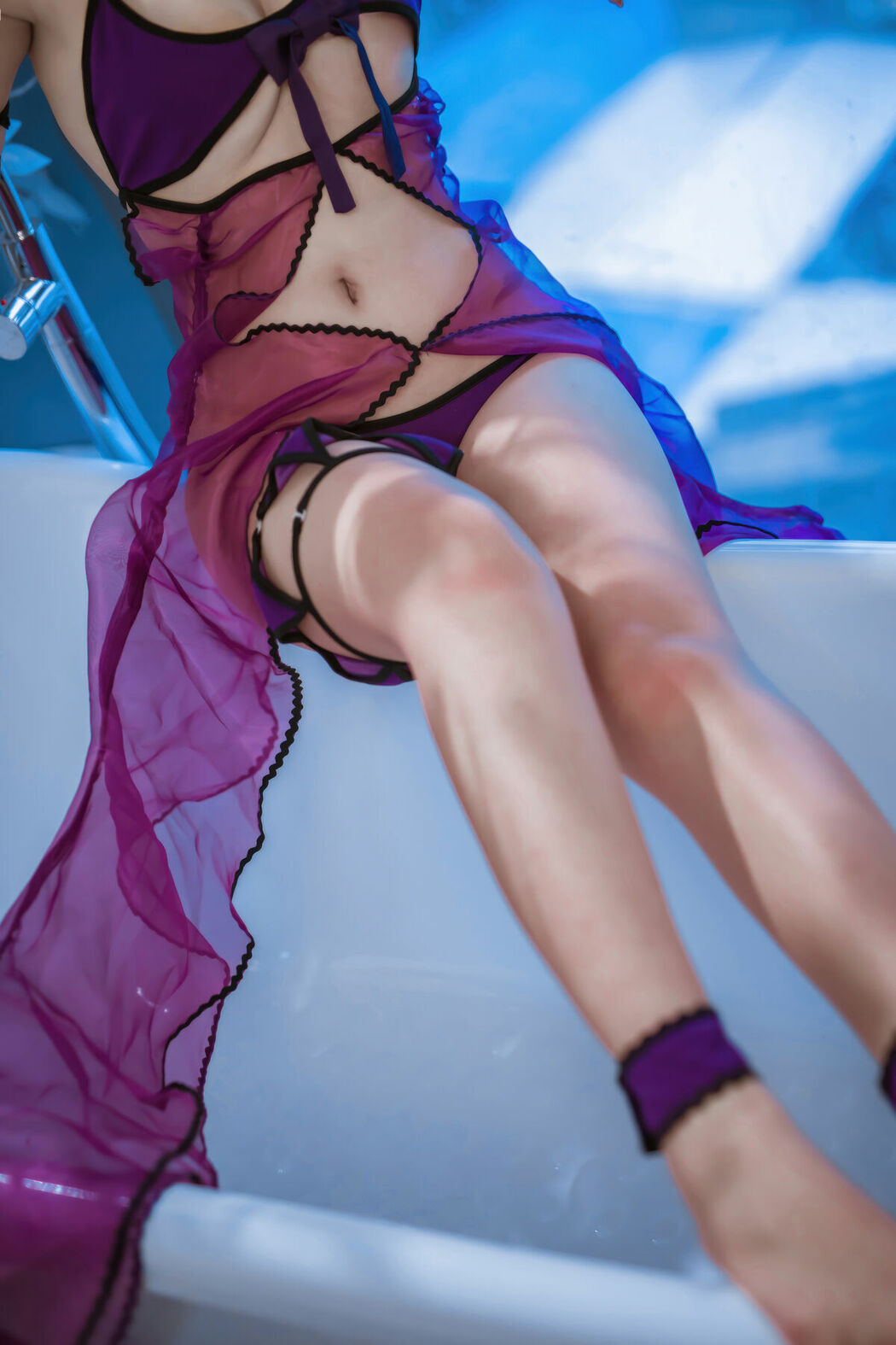 Coser@二佐Nisa – FATE-黑贞水着 (41P)
