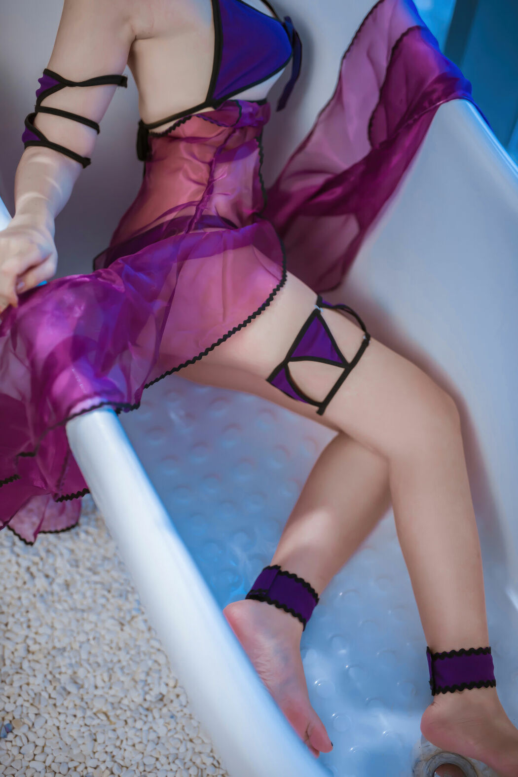 Coser@二佐Nisa – FATE-黑贞水着 (41P)