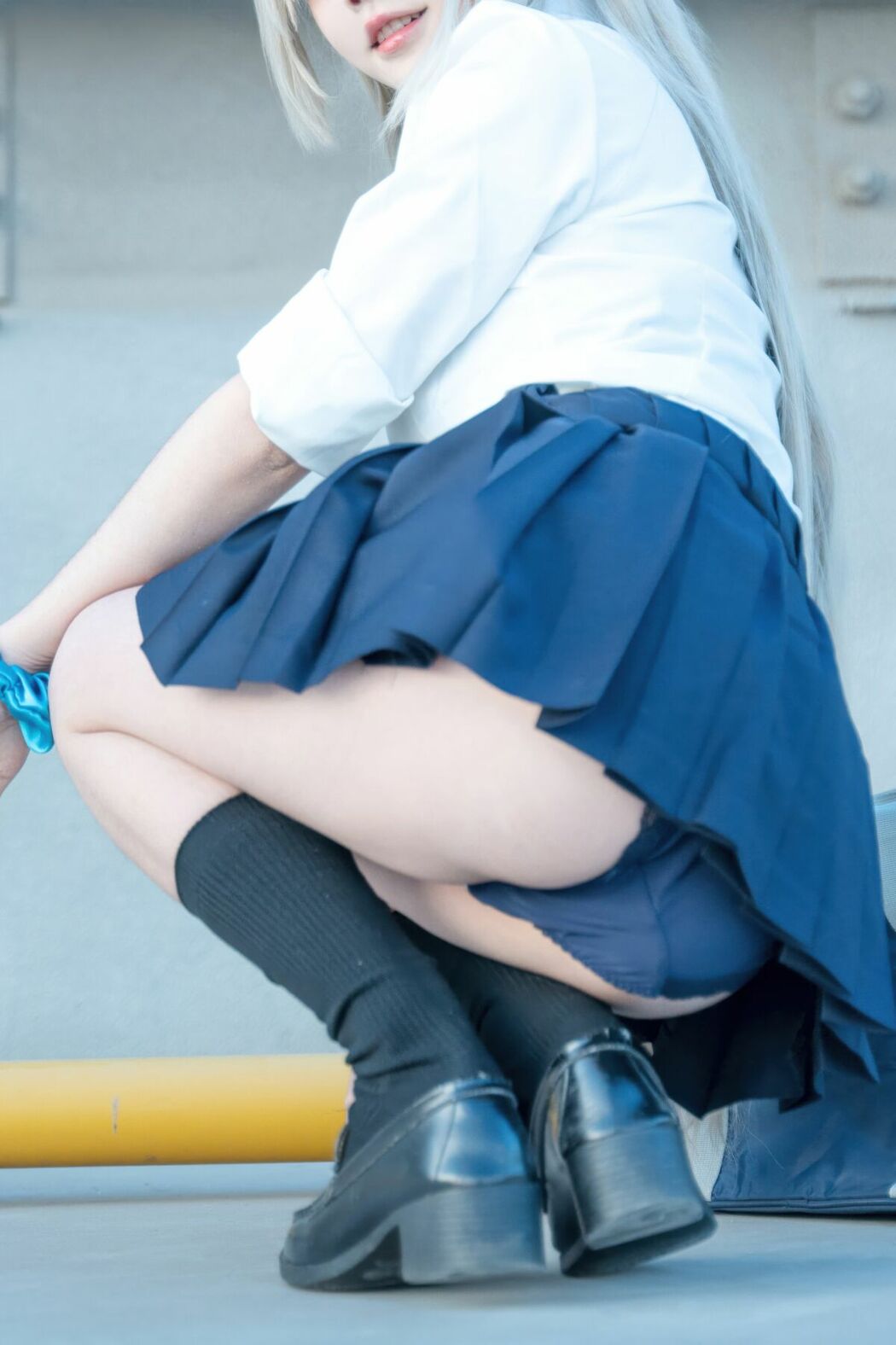 Coser@清水凪 – 濑明日奈 JK (51P)