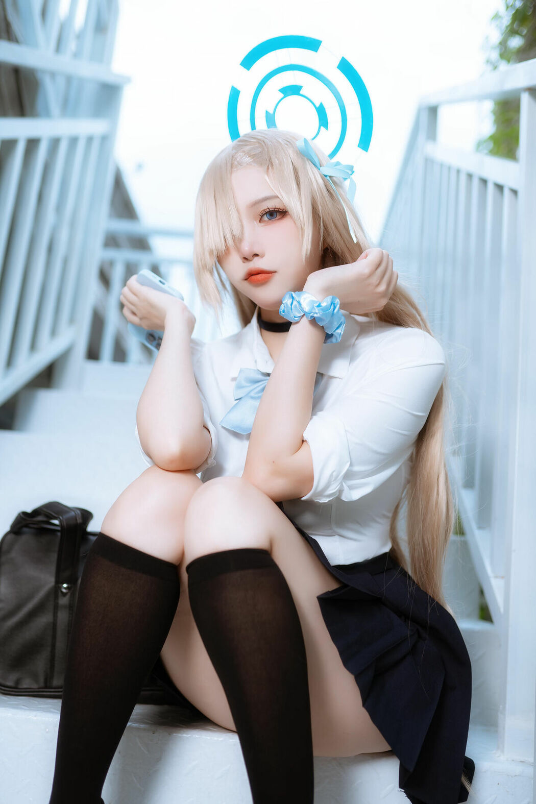 Coser@二佐Nisa – 蔚蓝档案 一之濑明日奈 学生制服 (24P)
