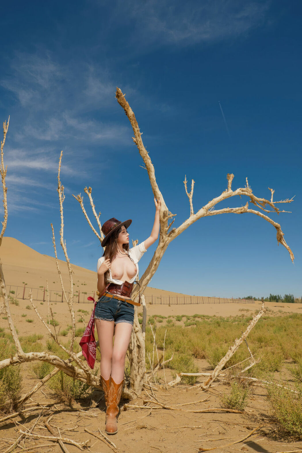 Coser@年年Nnian – 女牛仔 (62P)