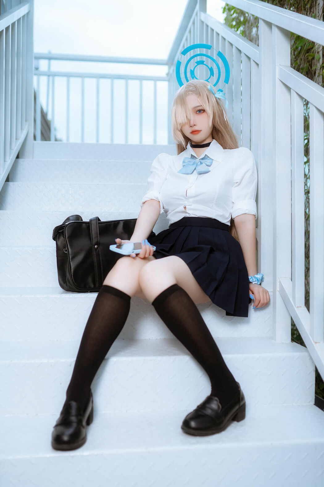 Coser@二佐Nisa – 蔚蓝档案 一之濑明日奈 学生制服 (24P)