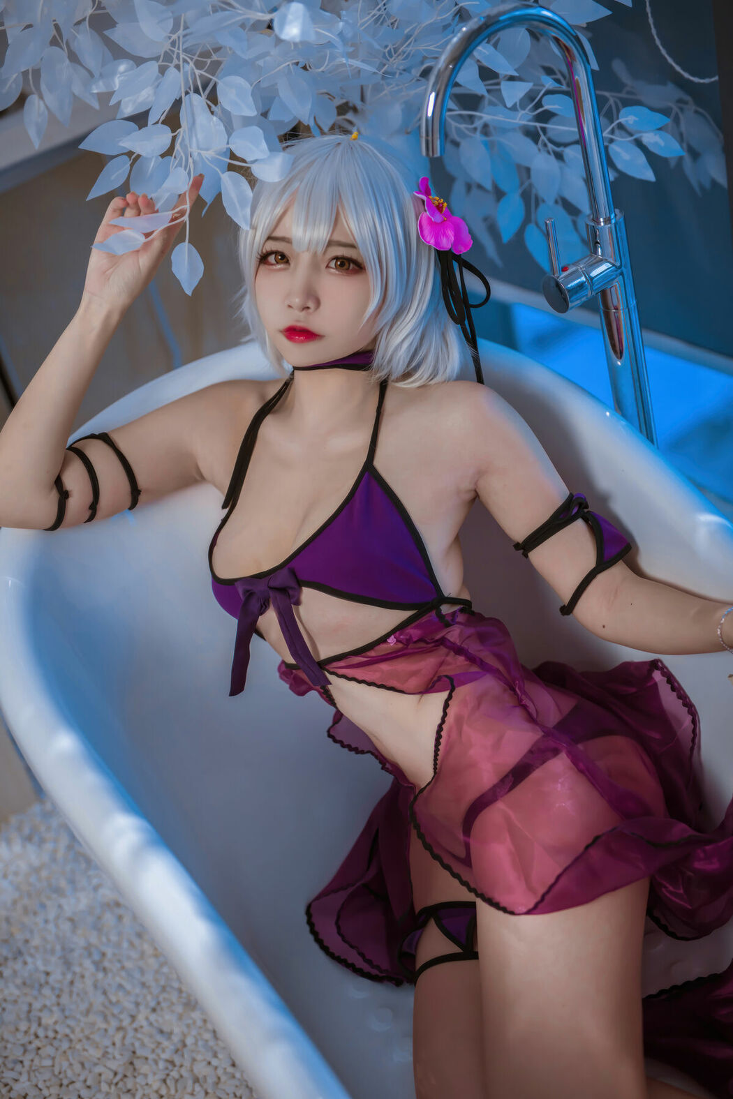 Coser@二佐Nisa – FATE-黑贞水着 (41P)