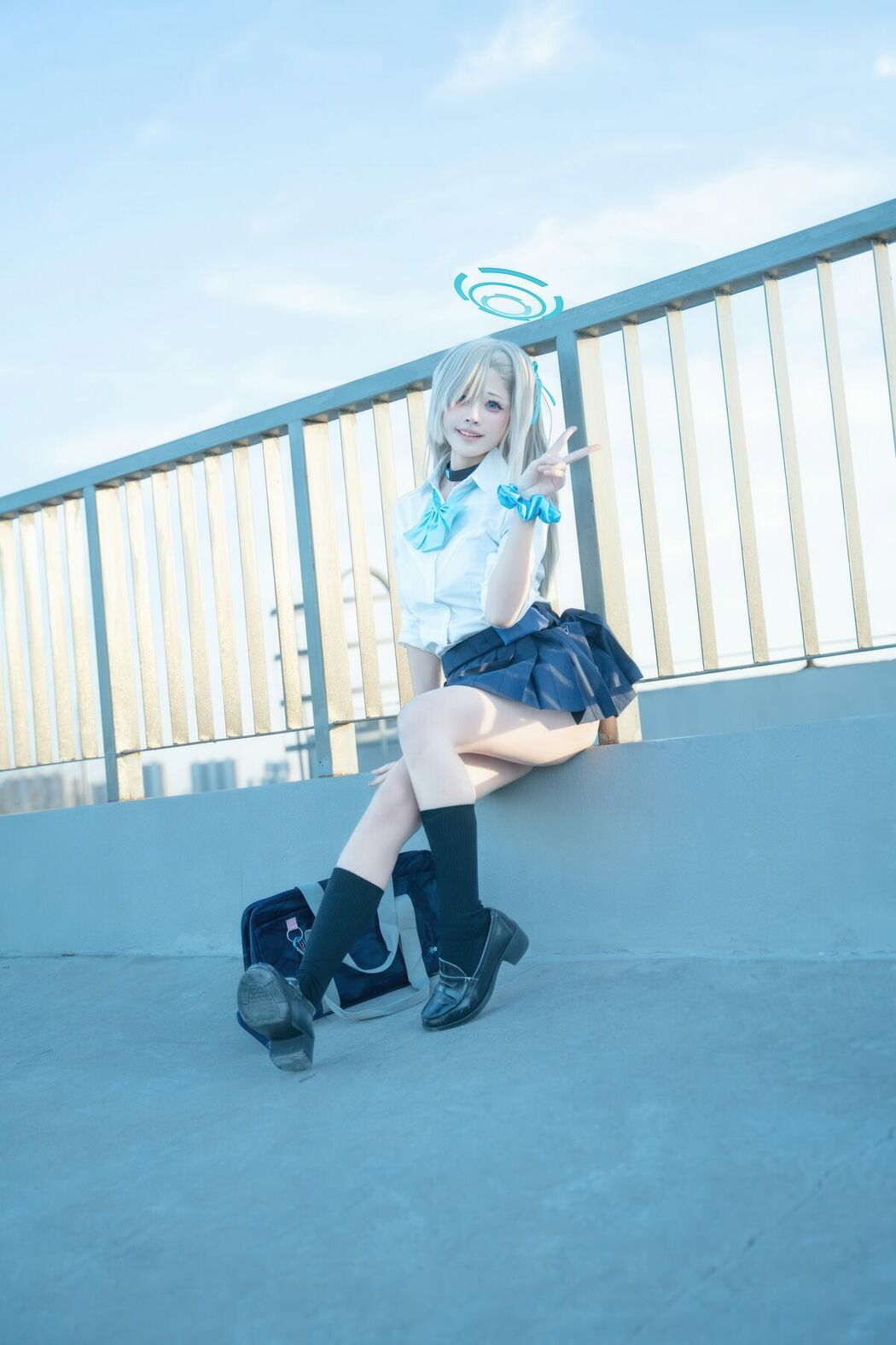 Coser@清水凪 – 濑明日奈 JK (51P)