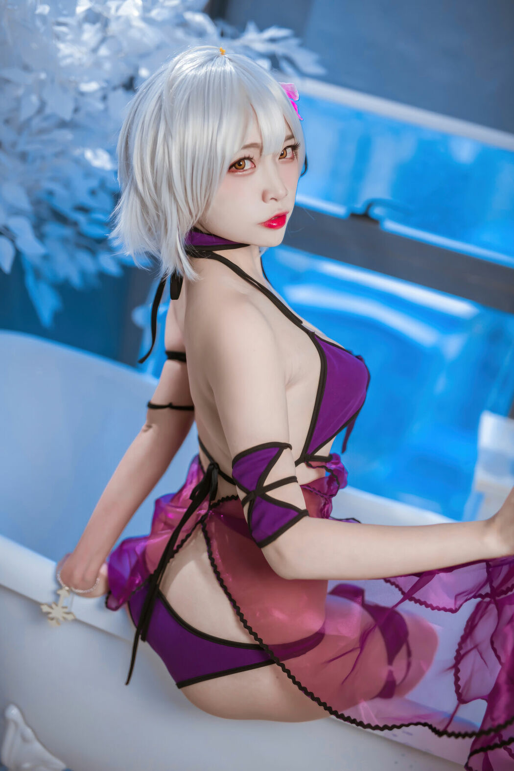 Coser@二佐Nisa – FATE-黑贞水着 (41P)