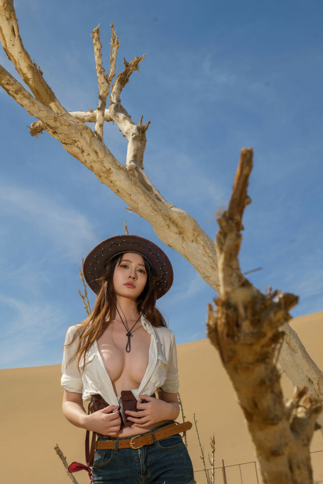 Coser@年年Nnian – 女牛仔 (62P)