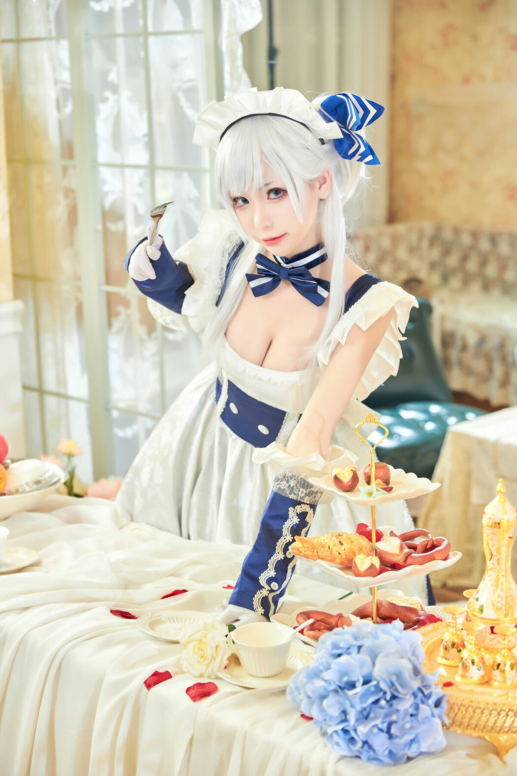 Coser@源纱希喵喵喵 And 犹大Yuta – 碧蓝航线 贝尔法斯特 (29P)