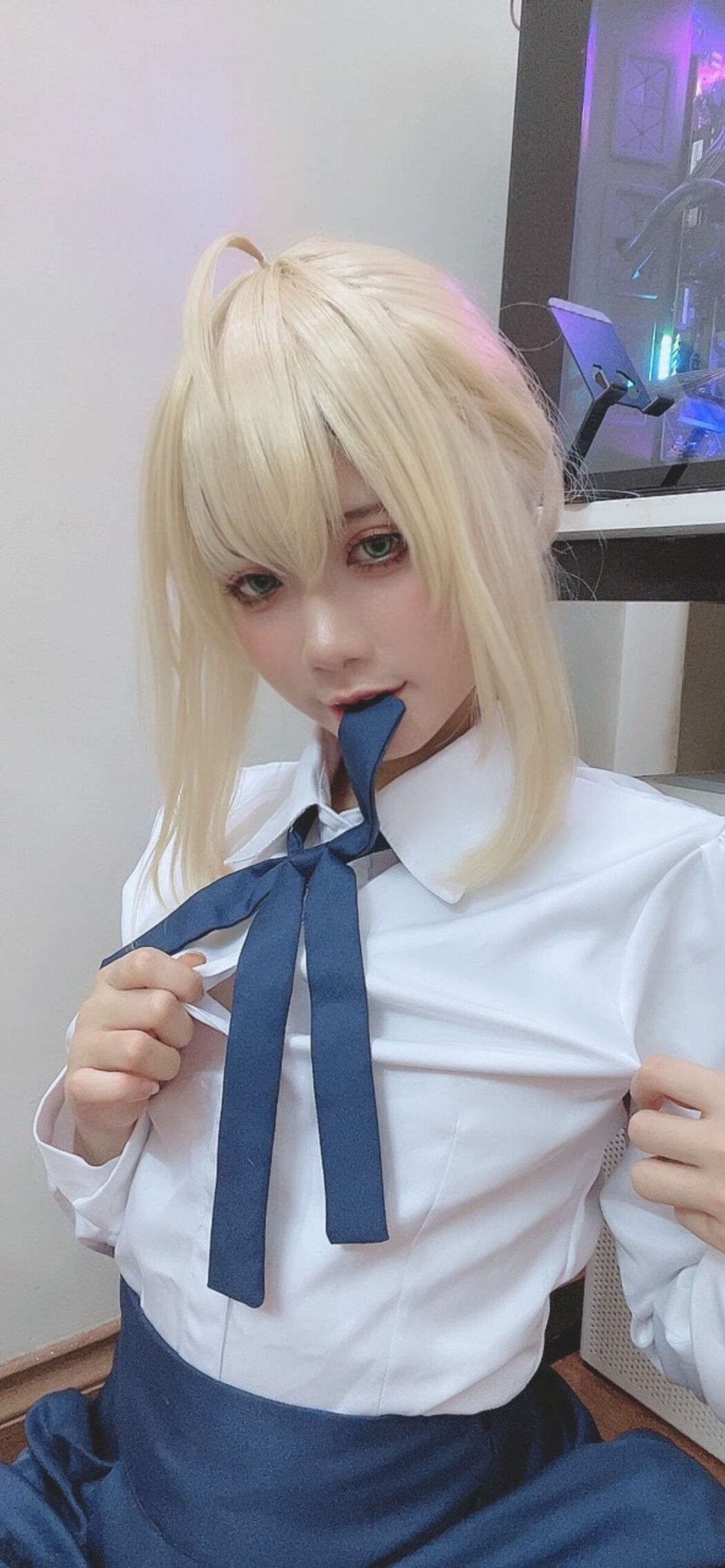 Coser@PoppaChan – Artoria Pendragon Fate Part01 (63P – 10V)