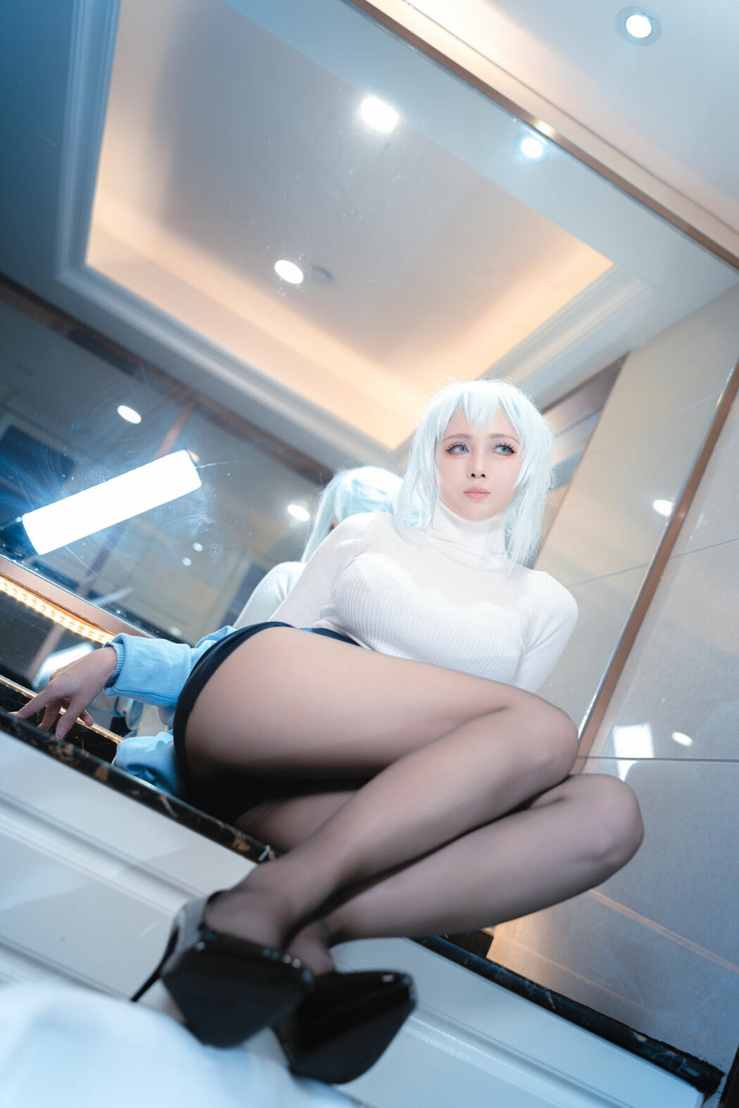 Coser@上杉绘梨落 – 雪女 (49P)