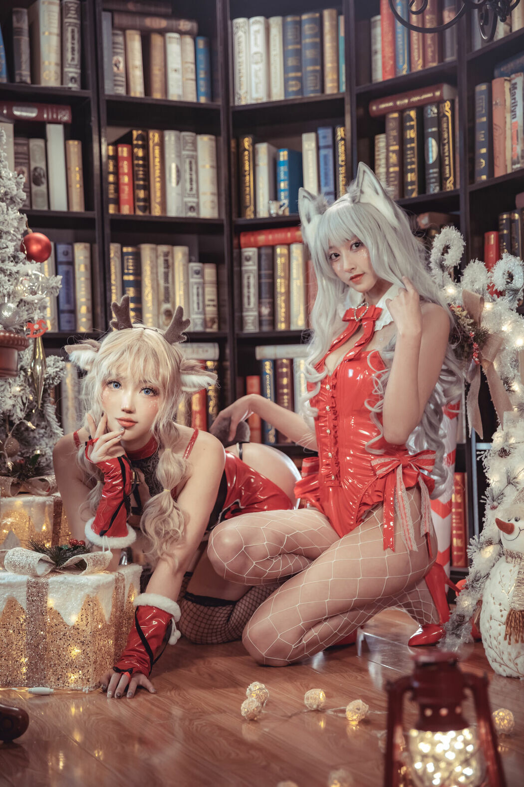 Coser@刺青Poi And 冬马路纱 – 驯鹿与狼 (41P)