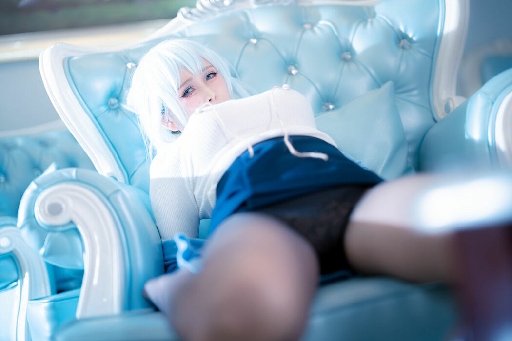 Coser@上杉绘梨落 – 雪女 (49P)