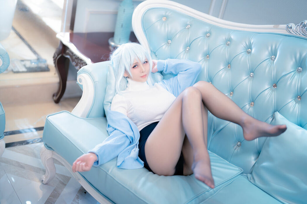 Coser@上杉绘梨落 – 雪女 (49P)