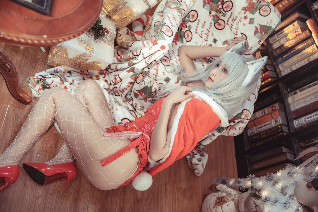 Coser@刺青Poi And 冬马路纱 – 驯鹿与狼 (41P)