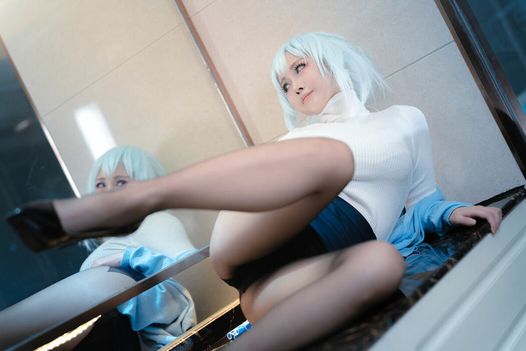 Coser@上杉绘梨落 – 雪女 (49P)