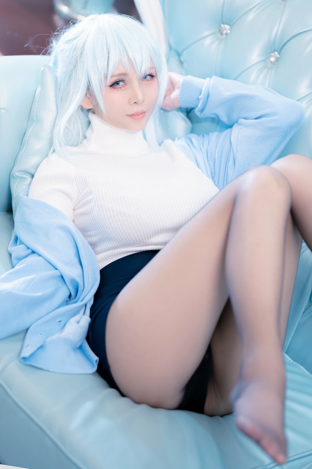 Coser@上杉绘梨落 – 雪女 (49P) Cover Photo