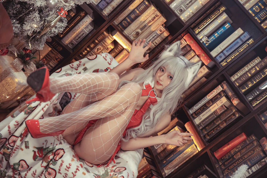 Coser@刺青Poi And 冬马路纱 – 驯鹿与狼 (41P)